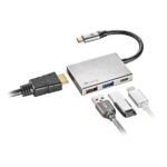NGS Wonder Dock 4 en 1 Hub USB-C - 1x USB 3.0, 1x USB-C PD 60W, 1x USB-A, 1x HDMI - Admite Resoluciones Maximas de 4K a 30 Hz - Velocidad hasta 5 Gbps - Imagen 2