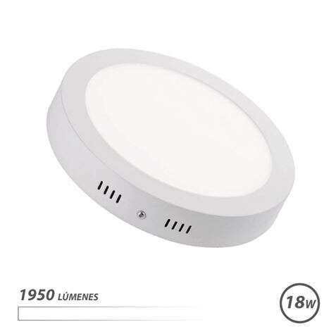198726_1 Elbat Downlight Circular Sobre Pared LED - 18W - 1950lm - Luz Blanca - Imagen 1