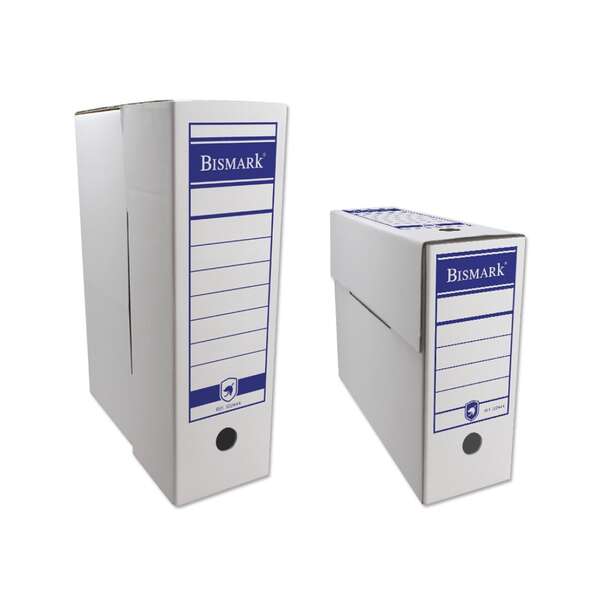 199111_1 Bismark Caja de Archivo Definitivo Tamaño Folio - Color Blanco - Imagen 1