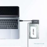 Tooq Adaptador USB 3.0 USB-A a SATA para Discos Duros de 2.5? y 3.5? con Alimentador - Color Negro - Imagen 5