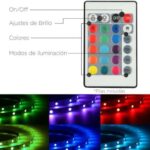 Ksix Pack de 2 Tiras Led RGB de 5m cada una - Varios Modos de Iluminacion - Control Remoto - Imagen 4