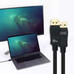 Nanocable Cable Displayport 1.4 Certif. Vesa DP/M-DP/M 0.5m - Color Negro - Imagen 5