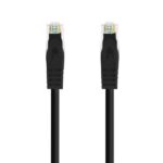 Nanocable Cable Red Latiguillo LSZH Cat.6A UTP AWG24 25cm - Color Negro - Imagen 2