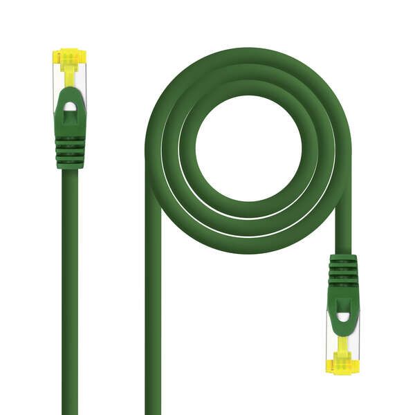 10.20.1900~1903-R_00.jpg Nanocable Cable Red Latiguillo LSZH Cat.6A SFTP AWG26 25cm - Color Verde - Imagen 1