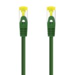 Nanocable Cable Red Latiguillo LSZH Cat.6A SFTP AWG26 25cm - Color Verde - Imagen 2