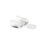 Nanocable Pack de 100 Conectores RJ45 8 Hilos Cat.6 - Color Transparente - Imagen 2