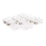 Nanocable Pack de 100 Conectores RJ45 8 Hilos Cat.6 - Color Transparente - Imagen 3