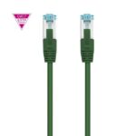 Nanocable Cable Red Cat.7 LSZH SFTP PIMF AWG26 50cm - Color Verde - Imagen 2