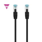 Nanocable Cable Red Cat.7 LSZH SFTP PIMF AWG26 1m - Color Negro - Imagen 2