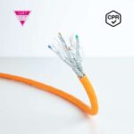 Nanocable Cable Red Cat. 7 600Mhz LSZH SFTP PIMF AWG23 100m - Color Naranja - Imagen 5