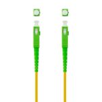 Nanocable Cable Fibra SC/APC-SC/APC Monomodo LSZH 1m - Color Amarillo - Imagen 2