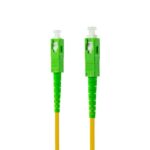 Nanocable Cable Fibra SC/APC-SC/APC Monomodo LSZH 15m - Color Amarillo - Imagen 3