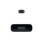 Nanocable Conversor USB-C A HDMI 4K - 15cm - Color Negro - Imagen 3