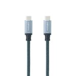 Nanocable Cable USB 3.1 Gen2 5A USB-C/M-USB-C/M 1m - Color Negro - Imagen 2
