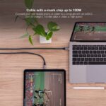Nanocable Cable USB 3.1 Gen2 5A USB-C/M-USB-C/M 1m - Color Negro - Imagen 4