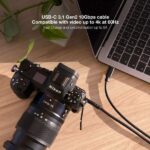 Nanocable Cable USB 3.1 Gen2 5A USB-C/M-USB-C/M 1.5m - Color Negro - Imagen 5