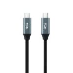 Nanocable Cable USB 3.2 Gen2X2 100W 4K/60Hz USB-C M/M 1.5m - Color Negro - Imagen 2
