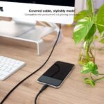 Nanocable Cable Lightning A USB A/M - Mallado - 1m - Color Negro - Imagen 4