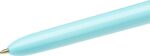 Bic 4 Colours Fun Boligrafo de Bola Retractil - Punta Media de 1.0mm - Tinta con Base de Aceite - Tinta de Colores: Rosa, Morado, Turquesa y Verde Lima - Cuerpo Azul Claro/Blanco - Imagen 2
