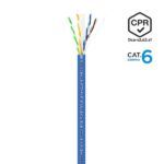 Aisens Cable de Red RJ45 LSZH CPR Dca CAT.6 UTP AWG24 - 100M - Color Azul - Imagen 2