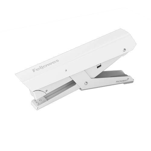 202696_1 Fellowes LX890 Grapadora de Tenaza con Proteccion Microban - Admite Grapas de 24/6, 26/6 y 24/8, 26/8 - Color Blanco - Imagen 1
