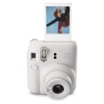 Fujifilm Instax Mini 12 Clay White Camara Instantanea - Tamaño de Imagen 62x46mm - Flash Auto - Exposicion Automatica - Mini Espejo para Selfies - Modo Primer Plano - Imagen 2