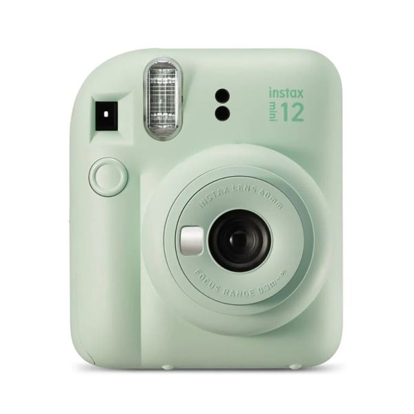 202891_1 Fujifilm Instax Mini 12 Mint Green Camara Instantanea - Tamaño de Imagen 62x46mm - Flash Auto - Exposicion Automatica - Mini Espejo para Selfies - Modo Primer Plano - Imagen 1