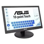 Asus VT168HR Monitor Tactil 15.6" LED WXGA 60Hz - Capacidad Tactil 10 Puntos - Respuesta 5ms - 16:9 - USB, HDMI, VGA - VESA 75x75mm - Imagen 3