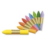 Manley Pack de 15 Ceras Blandas de Trazo Suave - Ideal para Gran Variedad de Tecnicas y Aplicaciones - Fabricacion Artesanal - Amplia Gama de Colores - Colores Surtidos - Imagen 3