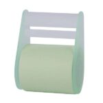 Apli Rollo Dispensador de Nota Adhesiva 50mm x 8m - Facil de Usar - Adhesivo de Calidad - Practico y Portatil - Verde Pastel - Imagen 3