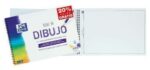 Oxford Bloc de Dibujo Escolar Espiral Formato A4+ con Reacuadro - 20 Hojas Microperforadas 130gr Color natural - Papel de Superfície Rugosa - Imagen 3