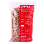 Apli Gomas Elasticas Ø 140 x 2mm - 1kg de Contenido - Gran Elasticidad y Resistencia - 70% de Caucho Natural - Imagen 2