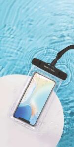 TechOneTech Funda Impermeable para Smartphone hasta 7" - Con Colgante - Resistencia IPX8 - Fabricada en PVC - Imagen 3