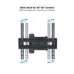 Soporte Pared Pantallas 32-55" Gira/Incli - Color Negro - Imagen 2