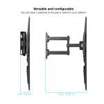 Soporte Pared Pantallas 32-55" Gira/Incli - Color Negro - Imagen 4
