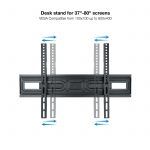 Tooq Soporte Pared Pantallas 37-80" Gira/Incli - Color Negro - Imagen 2
