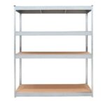 Blim Estanteria Galvanizada 4 Baldas Ajustables - Medidas 180x160x60cm - Peso Max. 600kg por Balda - Imagen 2
