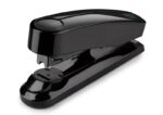 Novus B 4FC re+new Grapadora de Sobremesa - Fabricada con Plastico Reciclado - Hasta 50 Hojas - Grapado Plano Abierto, Cerrado y Clavado - Incluye 200 Grapas - Color Negro