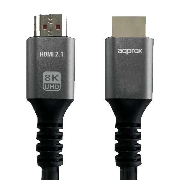 216251_1 Approx Cable HDMI 2.1 Macho/Macho - Soporta Resolucion 8K - Longitud 1m - Imagen 1