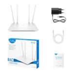 Cudy WR1200 Smart Router WiFi AC1200 Doble Banda - 1x Puerto Wan 100/10 Mbps y 4x Puertos Lan 100/10 Mbps - 4 Antenas Externas - Imagen 5