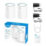 Cudy M1300 Pack de 2 Sistemas WiFi Mesh AC1200 Dual Band - 867Mbps en 5GHz, 300Mbps en 2,4GHz - 1x Puerto LAN 1000/100/10Mbps, 1x Puerto WAN 1000/100/10Mbps - 2 Antenas Internas - Imagen 2