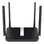 Cudy LT500 Router WiFi AC1200 4G LTE Doble Banda - 1x Puerto Wan 10/100Mbps y 3x Puertos Lan 10/100Mbps - 4 Antenas Externas