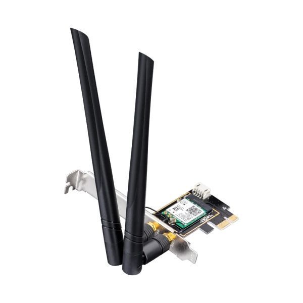 216626_4 Cudy WE3000 Adaptador de Red PCI-e AX5400 WiFi 6 Tri-Banda - Bluetooth 5.2 - 2 Antenas Externas - Imagen 1