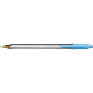 216857_1 Bic Cristal Fun Boligrafo de Bola - Punta Gruesa de 1.6mm - Tinta con Base de Aceite - Color Azul Turquesa - Imagen 1