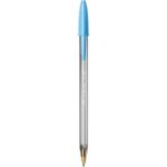 Bic Cristal Fun Boligrafo de Bola - Punta Gruesa de 1.6mm - Tinta con Base de Aceite - Color Azul Turquesa - Imagen 2