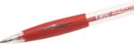 Bic Atlantis Classic Boligrafo Retractil - Punta de 1mm - Cuerpo Transparente con Grip - Color Rojo - Imagen 2
