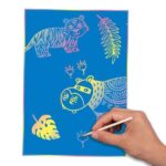Apli Magic Scratch Colores Pack de 8 Laminas para Rascar - Medidas 210 x 297mm - Colores Surtidos - Imagen 3