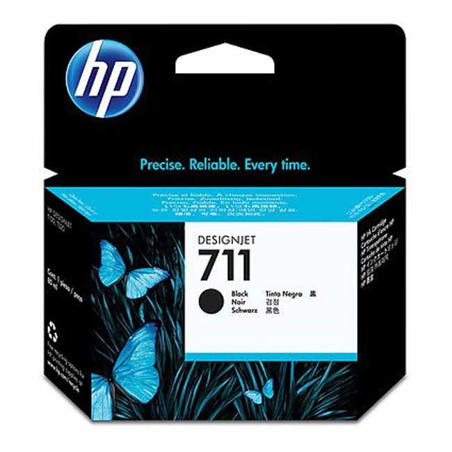 21805_1 HP 711XL (CZ129A) Negro Original - Imagen 1