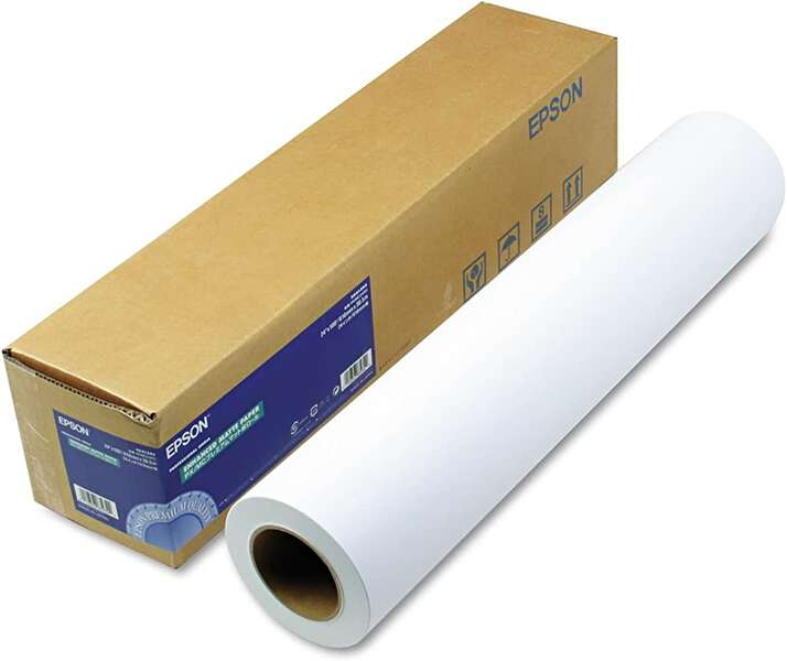218242_1 Epson Enhanced Matte Bobina de Papel Mate para Plotter - 189gr 24" 610mm x 30.5m - Imagen 1
