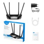 Cudy LT400 Router WiFi N 4G LTE de 300 Mbps - 1x Puerto Wan 10/100Mbps y 3x Puertos Lan 10/100Mbps - 4 Antenas Externas - Imagen 3